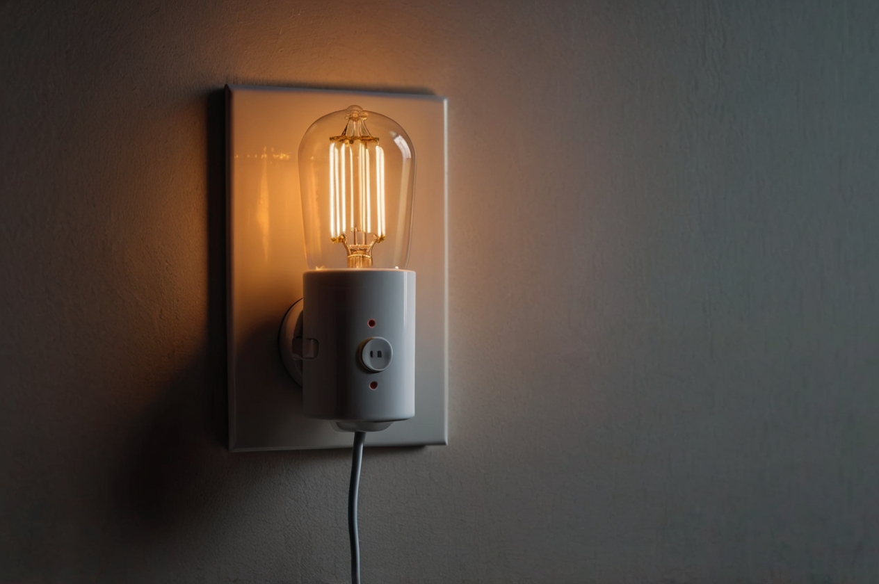 Đèn ngủ nhỏ cắm ổ điện 